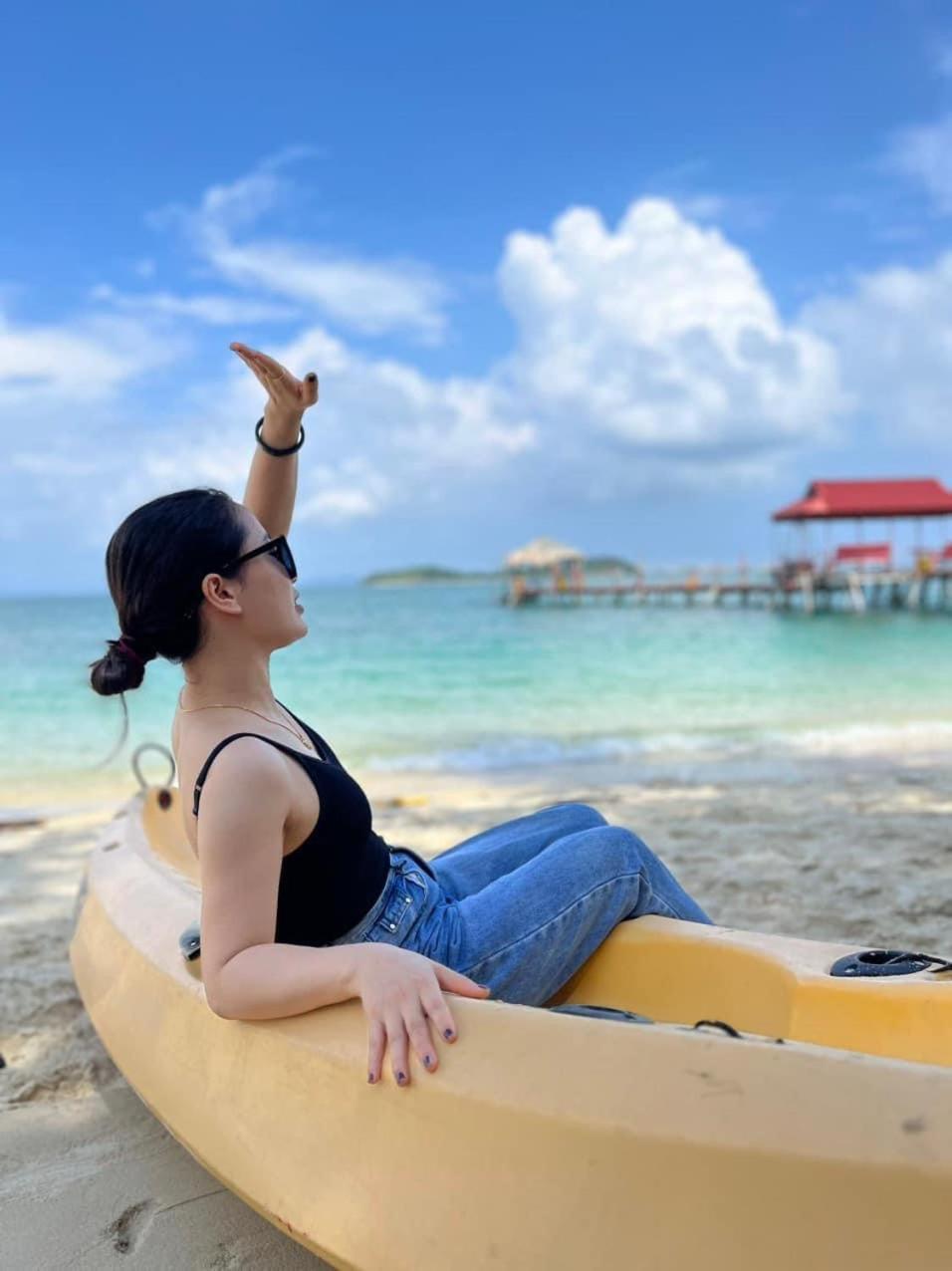 Hotel Hottel Hung Phuong Co To Đảo Cô Tô Zewnętrze zdjęcie